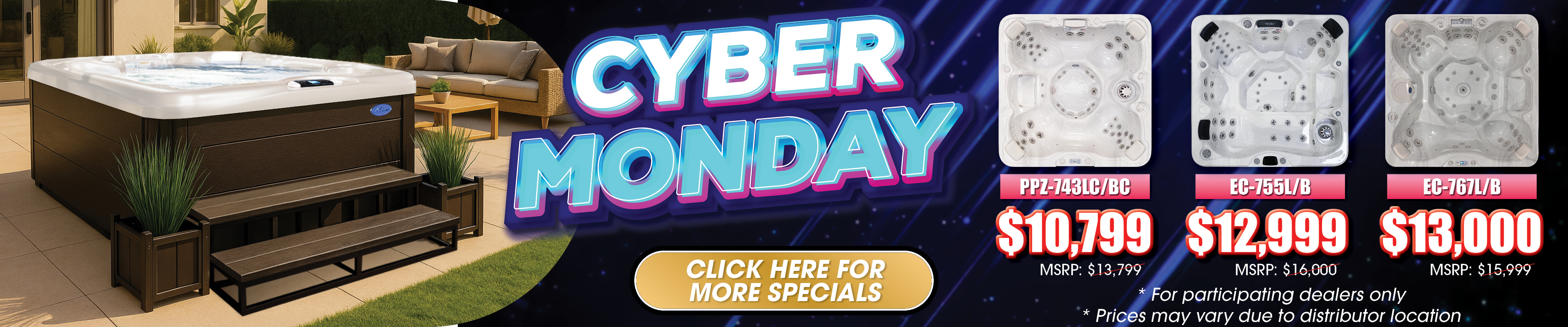 Calspas hot tub being used in a family setting - Vellinge