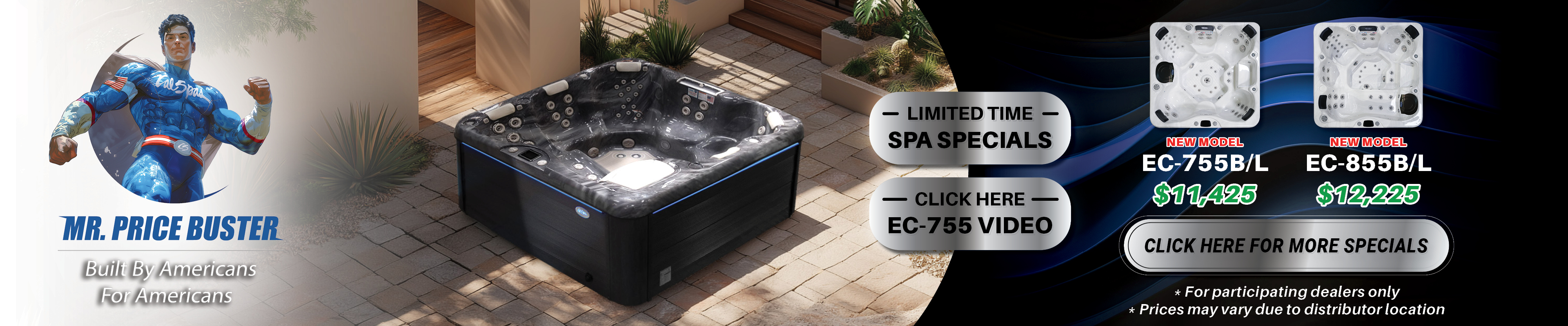 Calspas hot tub being used in a family setting - Vellinge